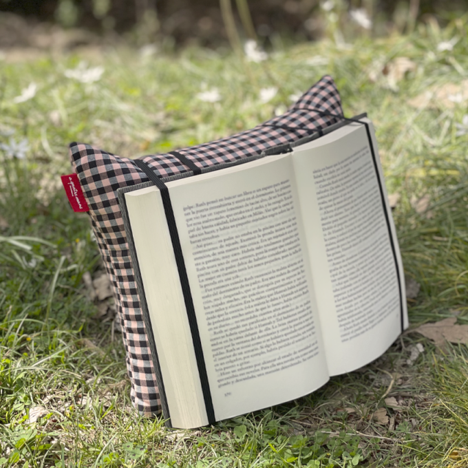 Cojín de lectura cuadro fardero