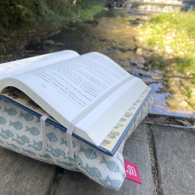 Coixí de lectura peixos Capri